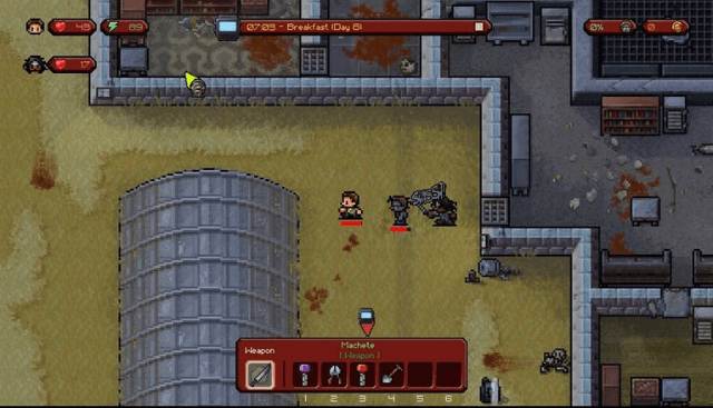 The Escapists: The Walking Dead Edition screenshot 3 for Playstation 4